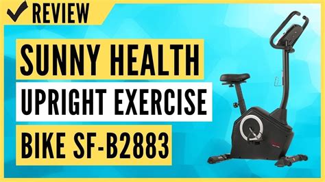 sunny health bike review